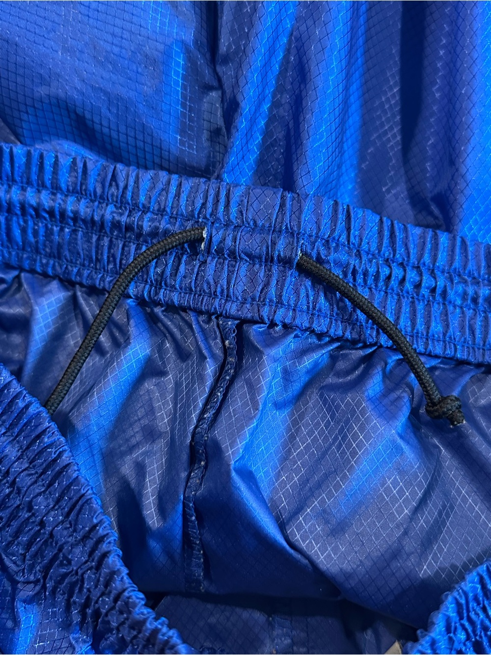 Columbia Blue Nylon Windbreaker Track Pants Women’s XL Gorpcore Ripstop Vintage - Picture 6 of 9